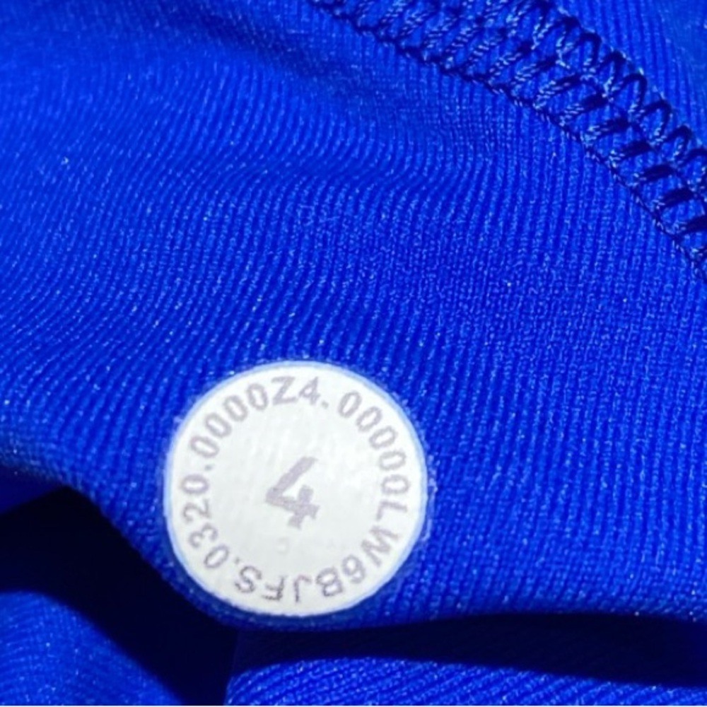 Lululemon Swift Speed High-Rise Crop 21" Cerulean Blue‎ Size 4 - Picture 8 of 11